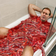 Image for article titled Bill Belichick Forgets About Loss By Relaxing In Bathtub Filled With Warm Entrails